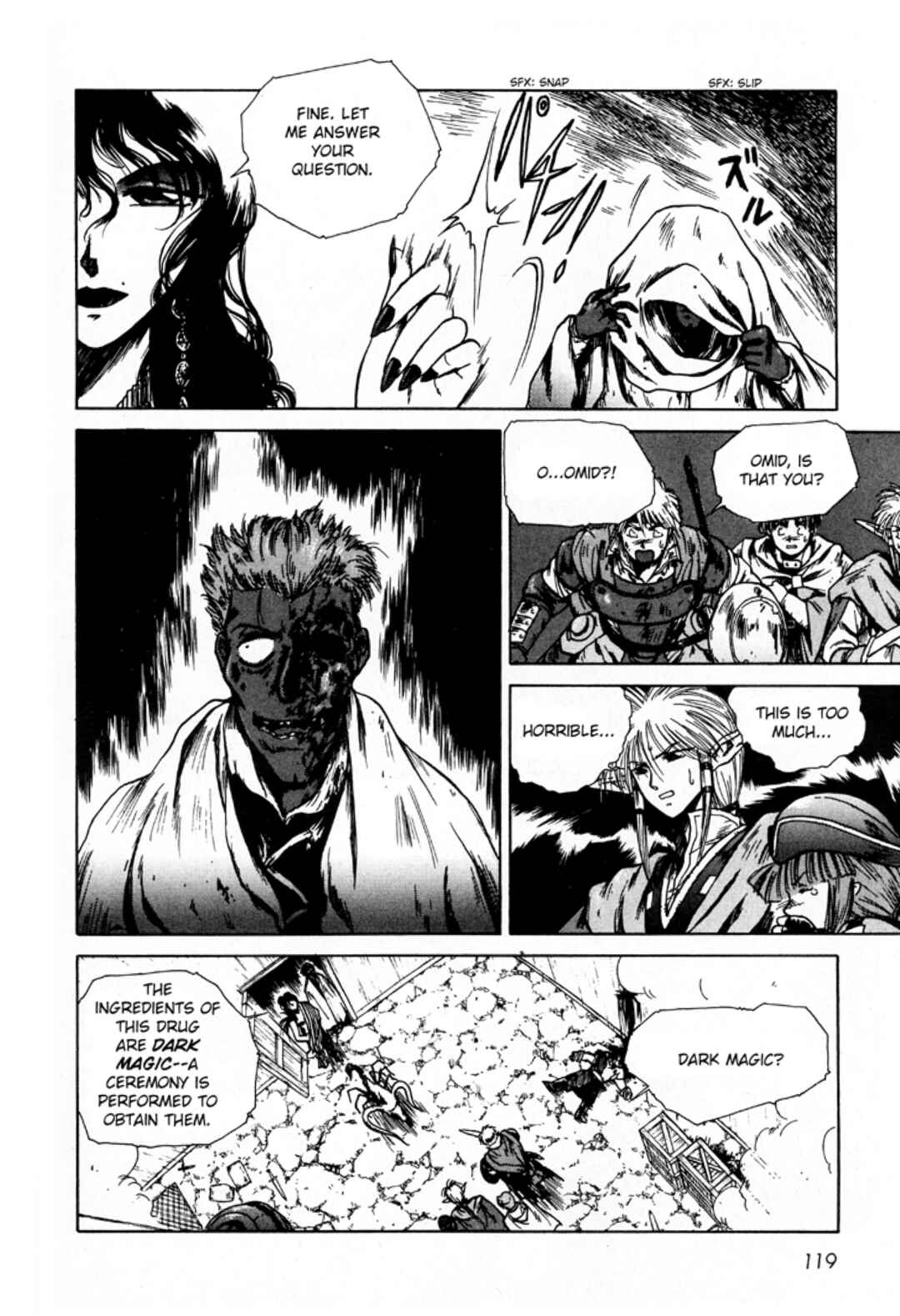 Page 5 Chapter 8 Sword World SFC Comic: Lacquer-Black Curse