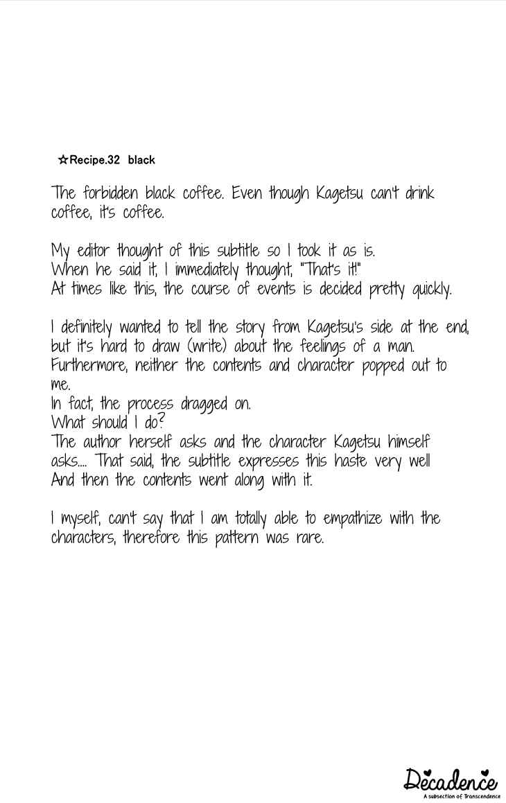 Page 33 Chapter 32 Biyaku Café