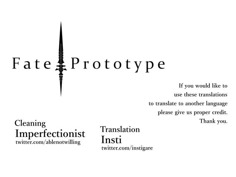 Page 1 Chapter 3 Fate/Prototype - Tribute Phantasm