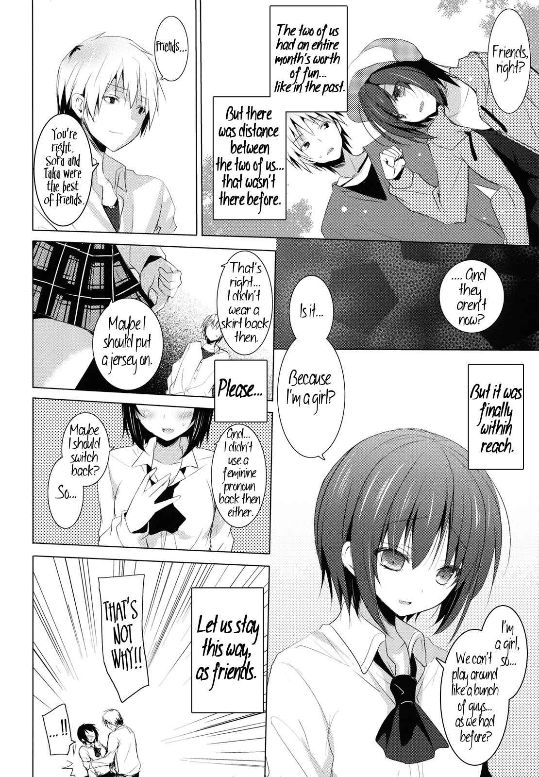 Page 9 Chapter Unknown_105d Boku wa Tomodachi ga Sukunai - Bokura no Sola (Doujinshi)