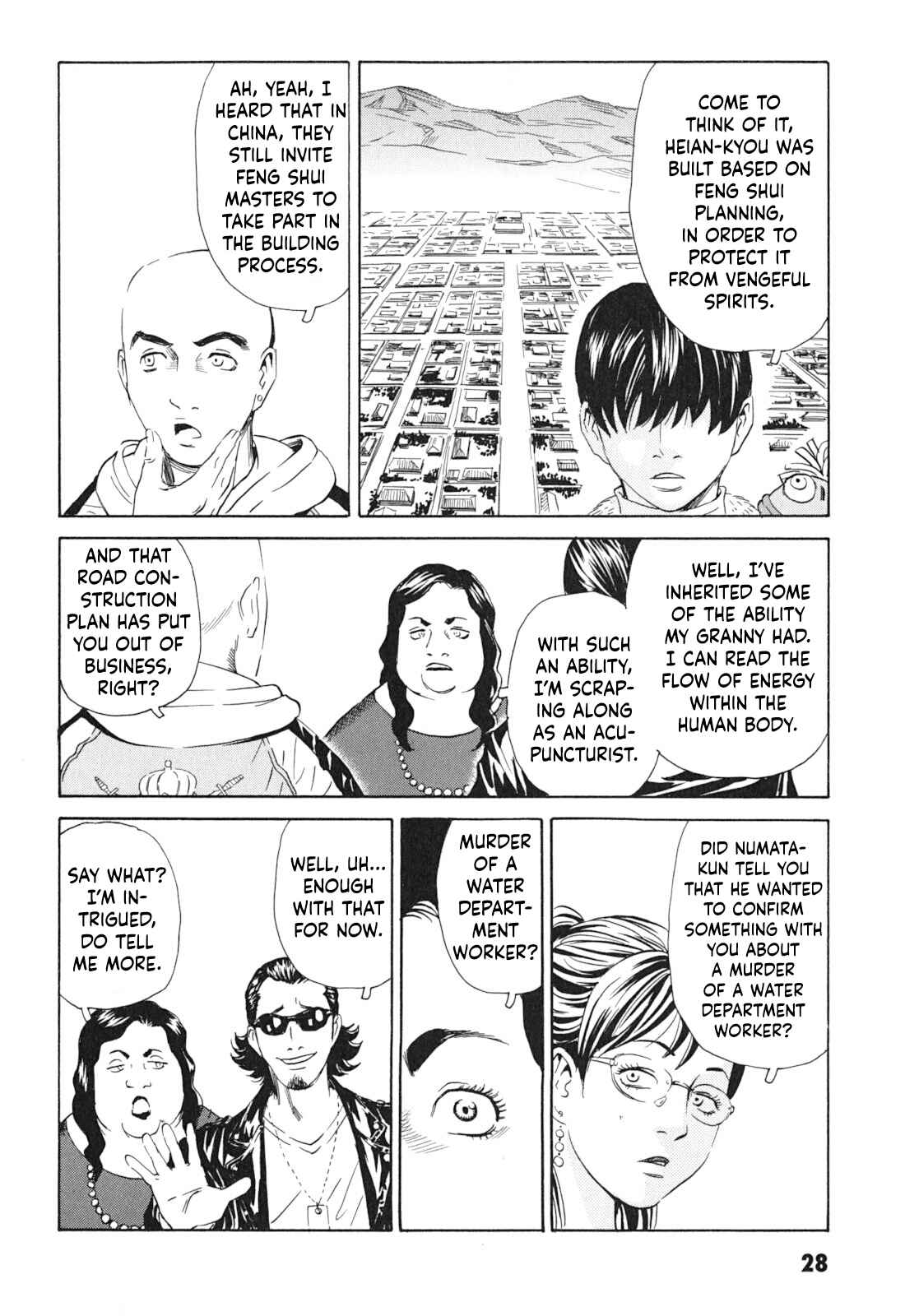 Page 28 Chapter 1 Kurosagi Corpse Delivery Service