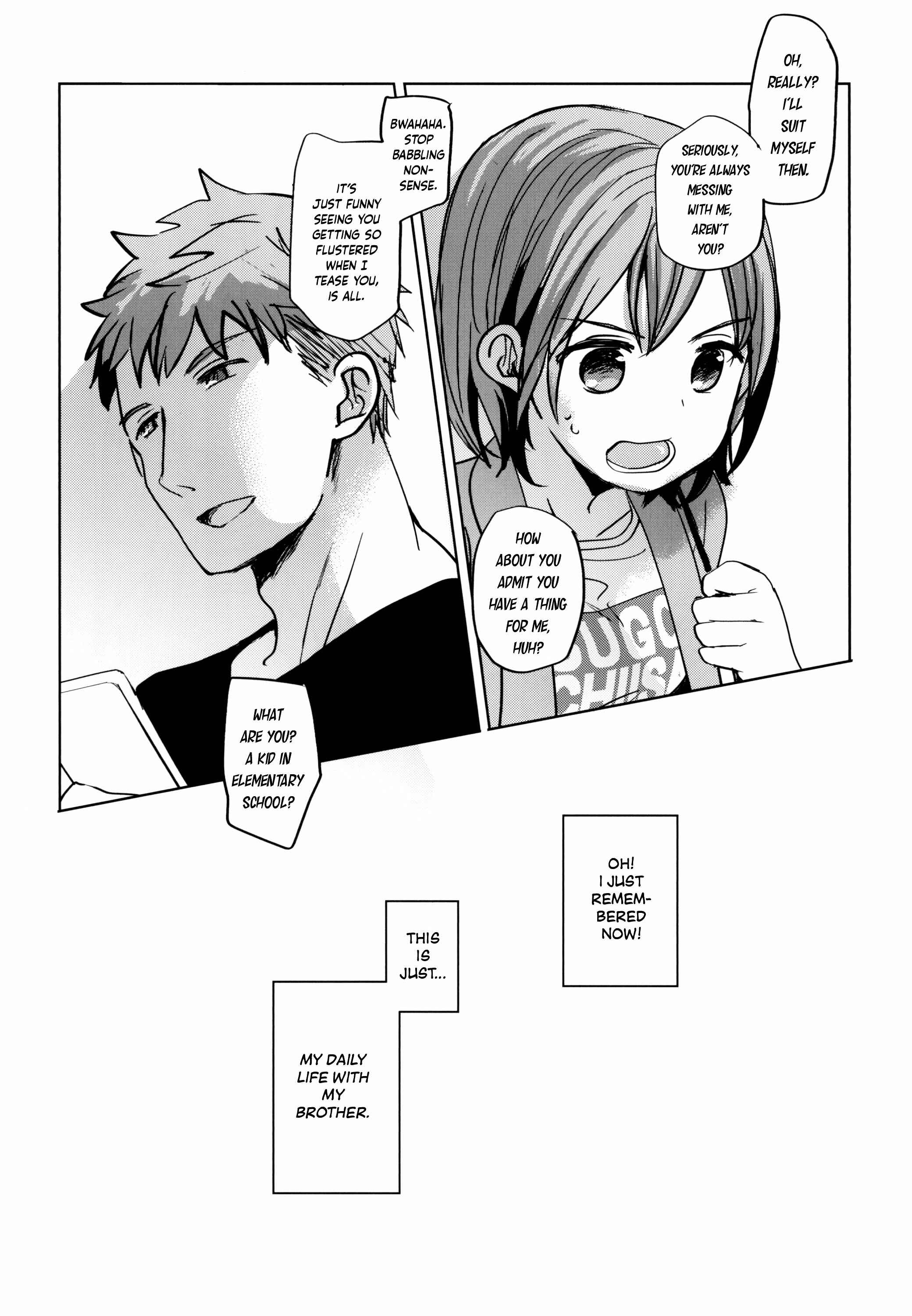 Page 4 Chapter 1 Watashi to Ani no Nichijou