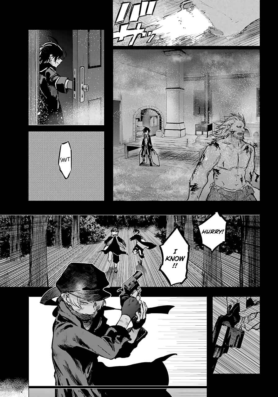 Page 18 Chapter 10 Akai Kiri no Naka kara