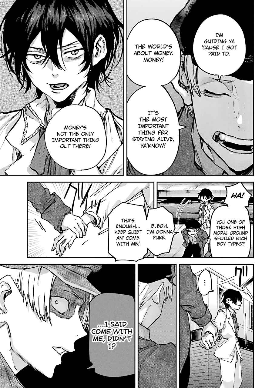 Page 16 Chapter 3 Akai Kiri no Naka kara