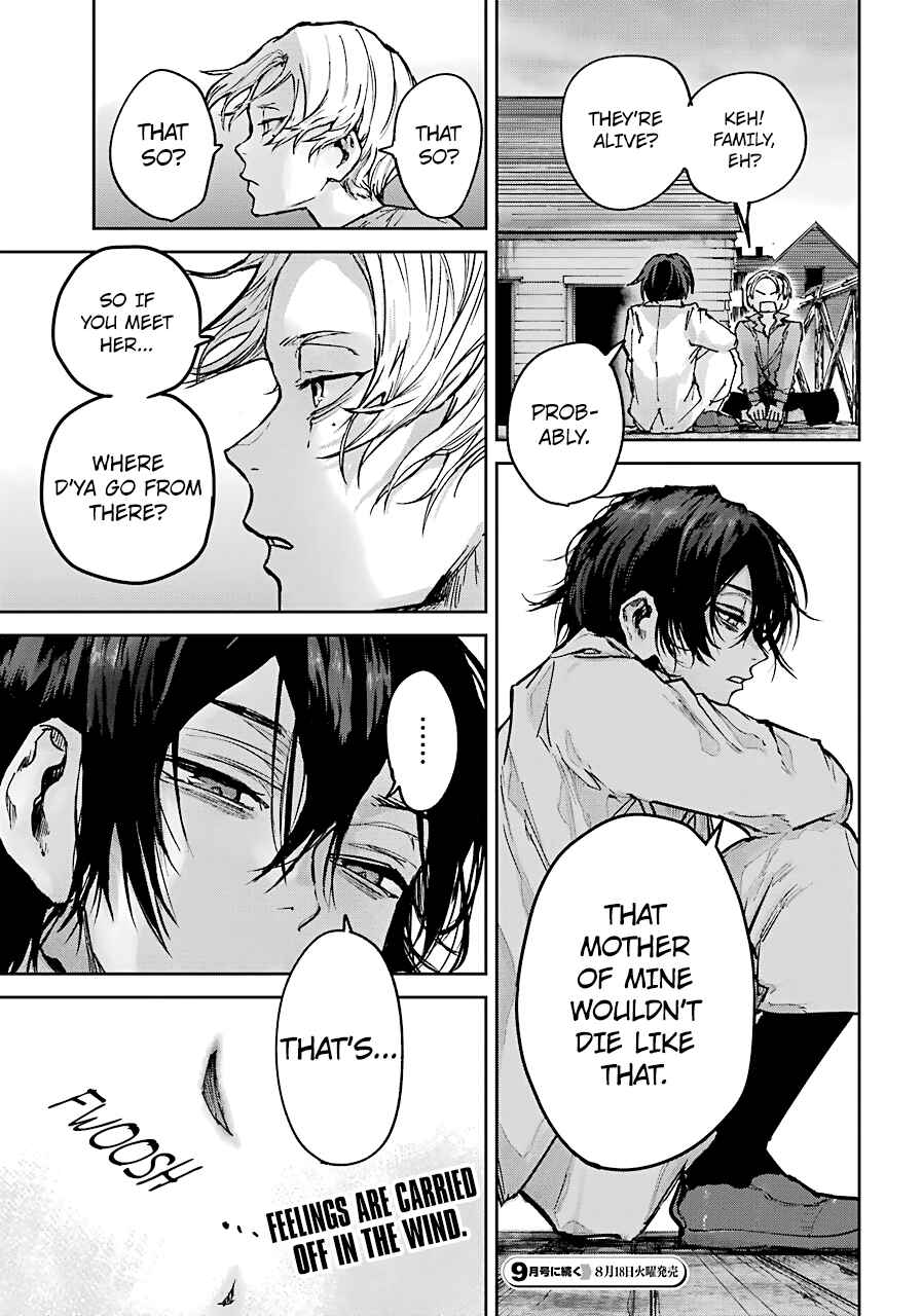 Page 44 Chapter 3 Akai Kiri no Naka kara