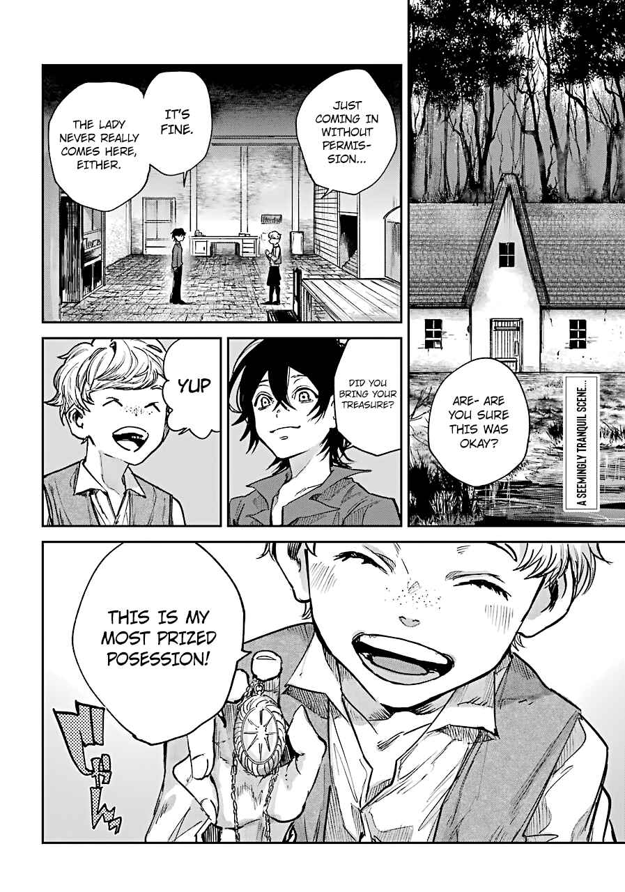 Page 4 Chapter 2 Akai Kiri no Naka kara
