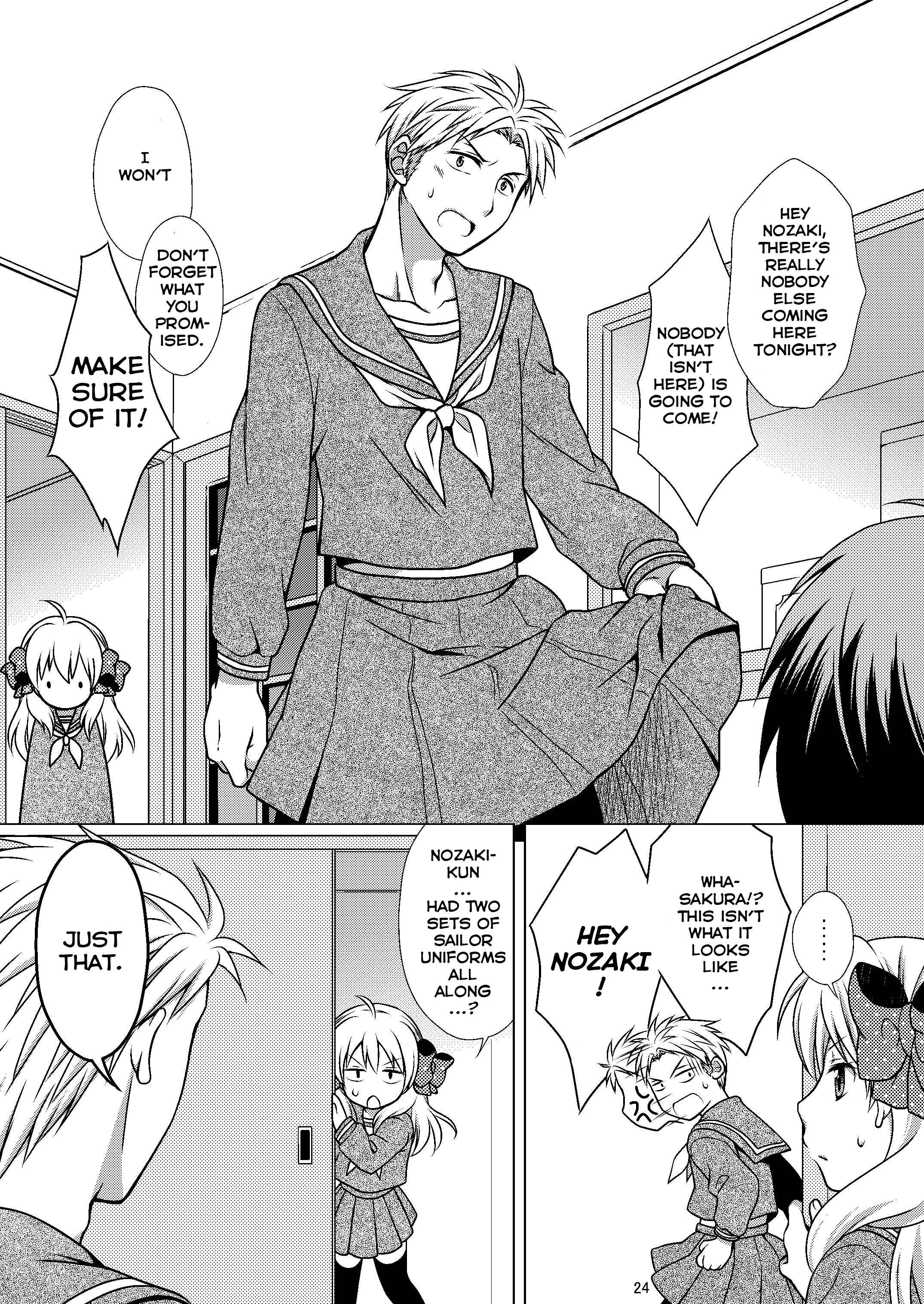 Page 24 Chapter Unknown_c305 Gekkan Shoujo Nozaki-kun - Zoukan Seinen Sakura-san (Doujinshi)