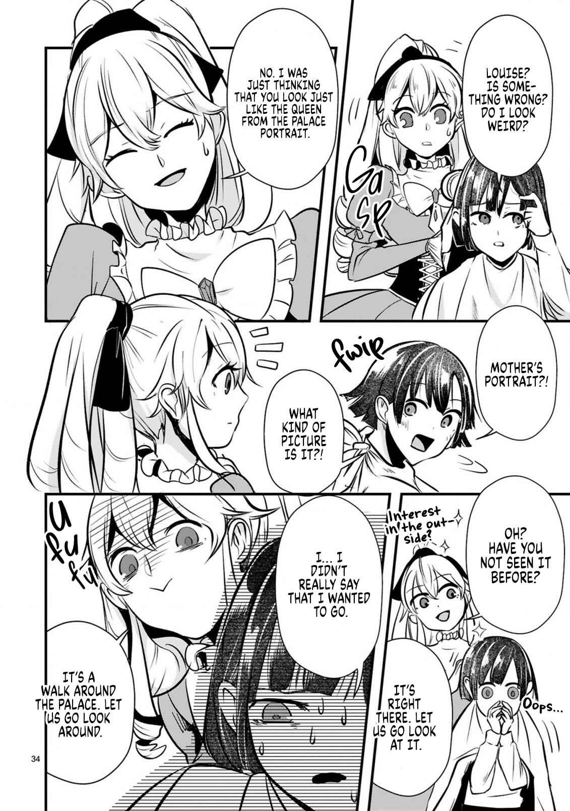Page 35 Chapter 1 Zense Akuyaku datta Reijou ga, Hikikomori no Choukyou wo Makasaremashita