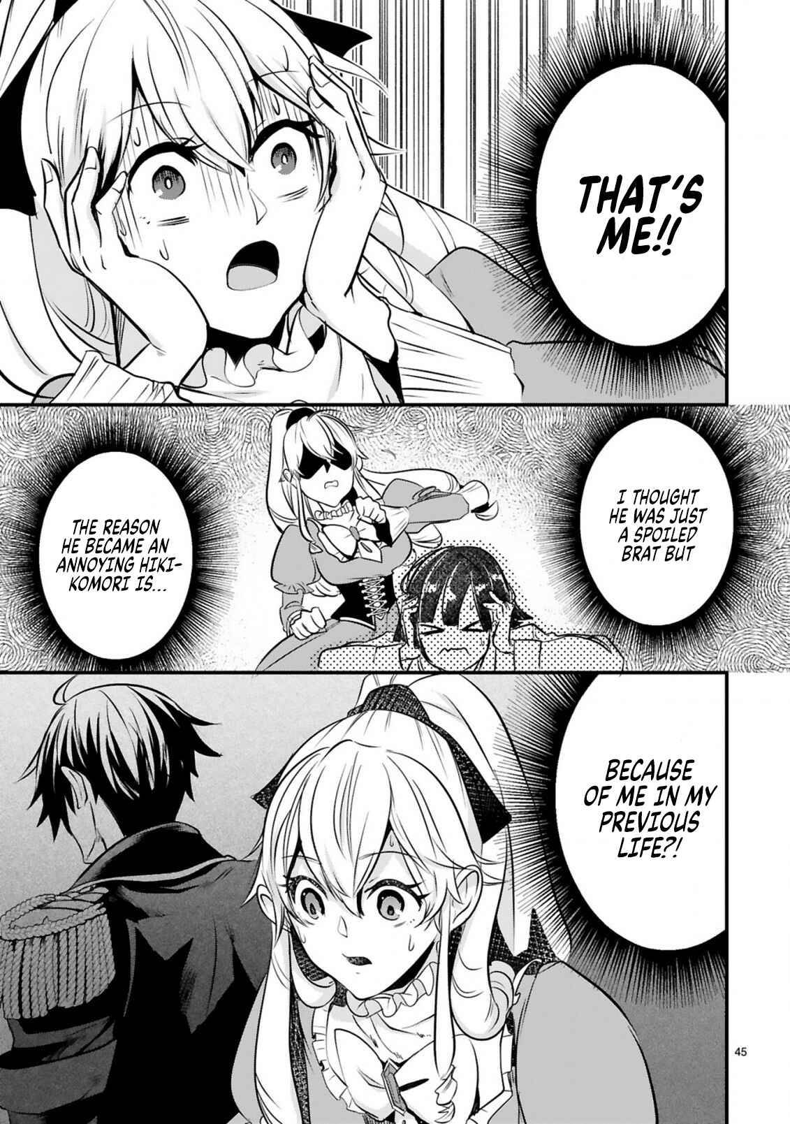 Page 46 Chapter 1 Zense Akuyaku datta Reijou ga, Hikikomori no Choukyou wo Makasaremashita