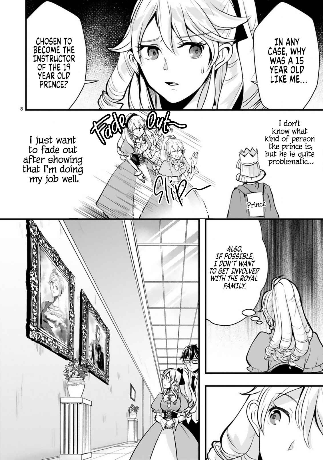 Page 9 Chapter 1 Zense Akuyaku datta Reijou ga, Hikikomori no Choukyou wo Makasaremashita