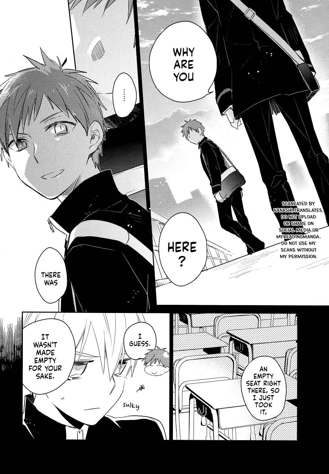 Page 10 Chapter Unknown_7ff0 Kuroko no Basket - Mae no Seki no Kimi (Doujinshi)