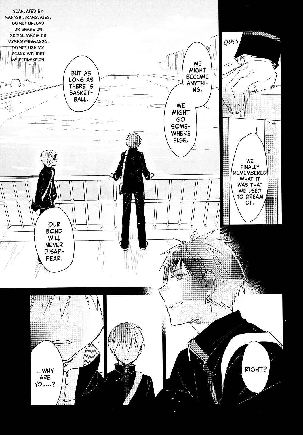 Page 13 Chapter Unknown_7ff0 Kuroko no Basket - Mae no Seki no Kimi (Doujinshi)