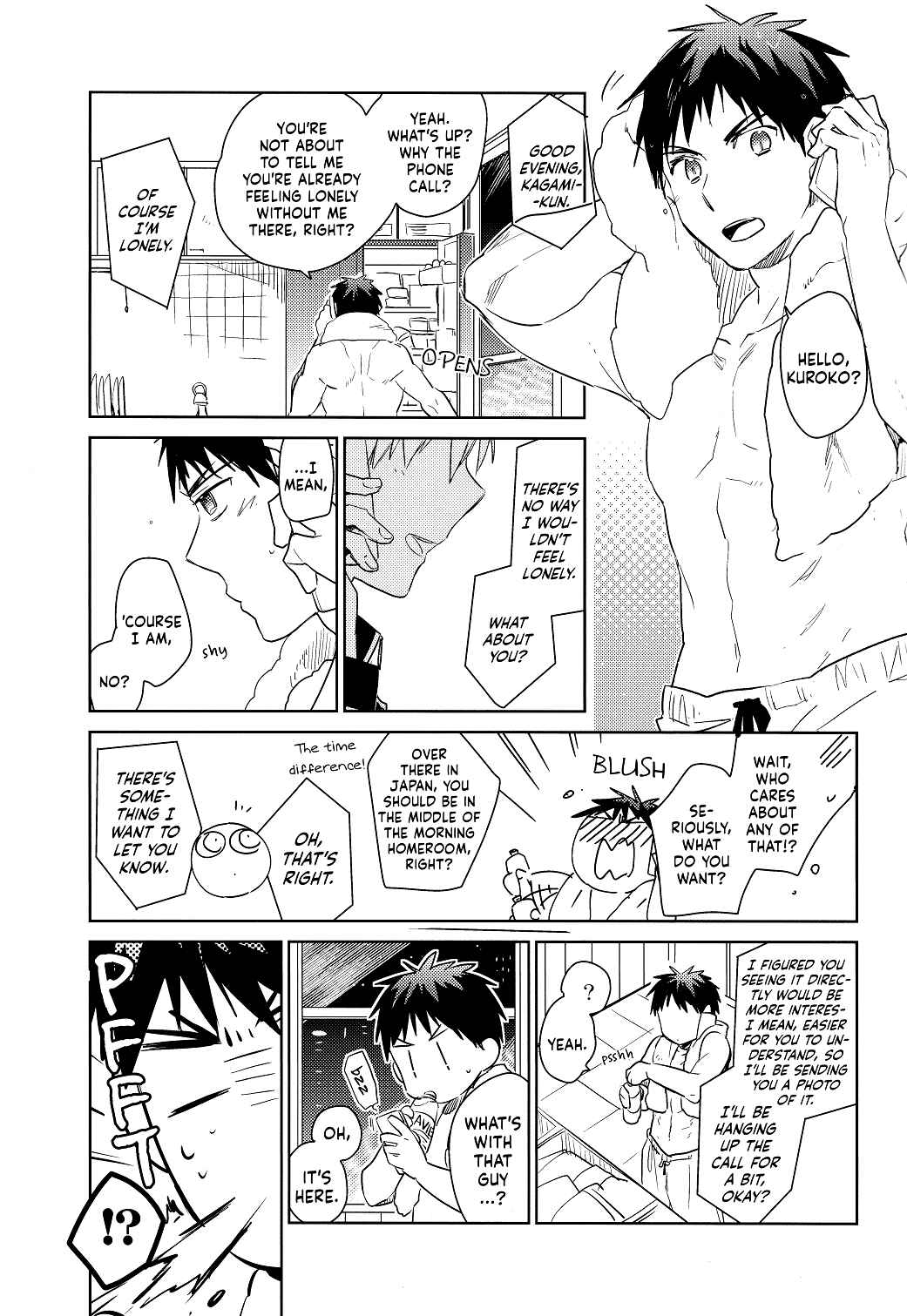 Page 17 Chapter Unknown_7ff0 Kuroko no Basket - Mae no Seki no Kimi (Doujinshi)