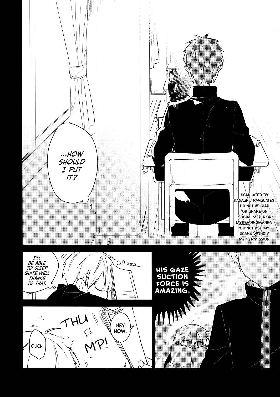 Page 4 Chapter Unknown_7ff0 Kuroko no Basket - Mae no Seki no Kimi (Doujinshi)