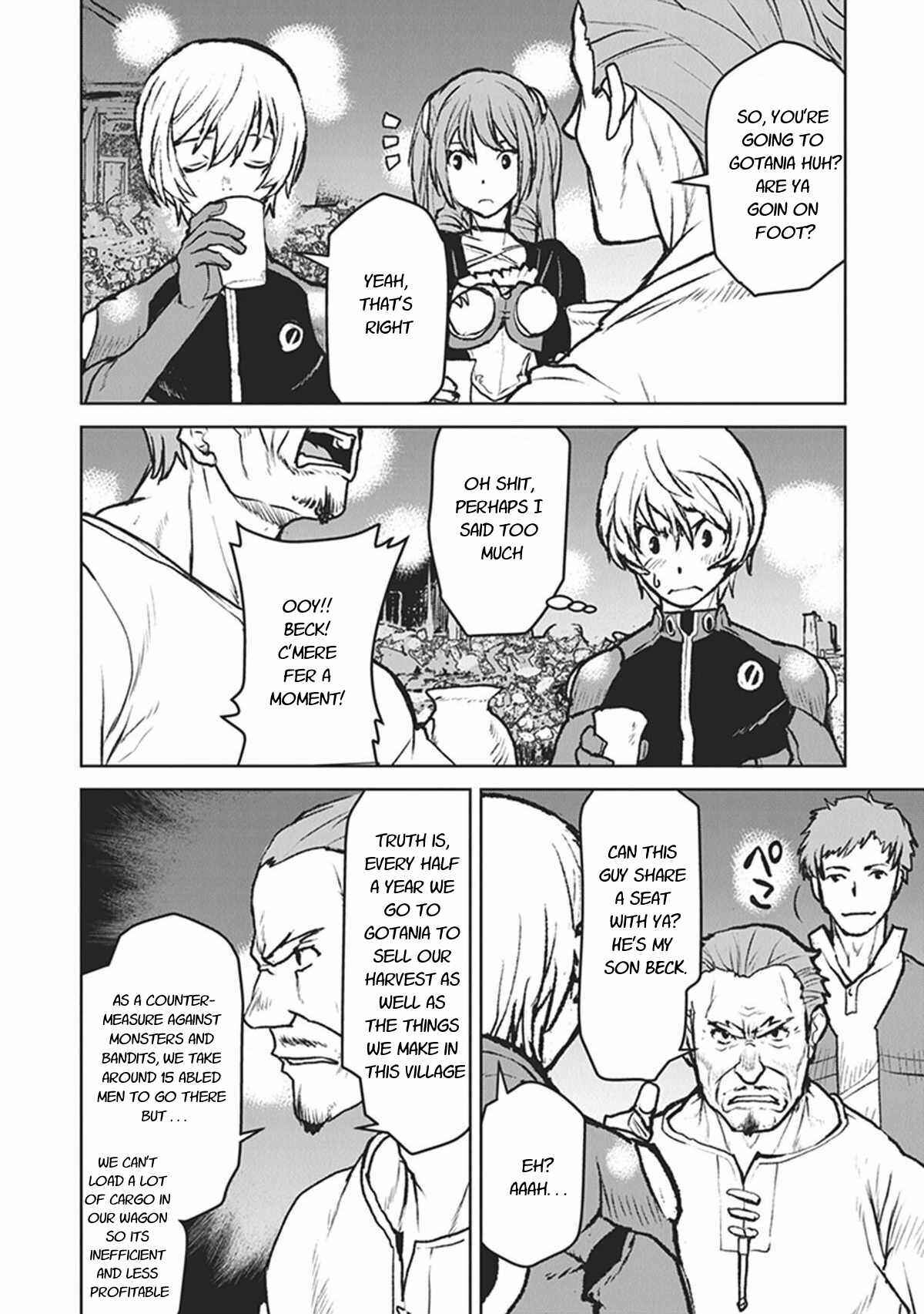 Page 10 Chapter 8 Kouchuugun Shikan Boukensha ni Naru