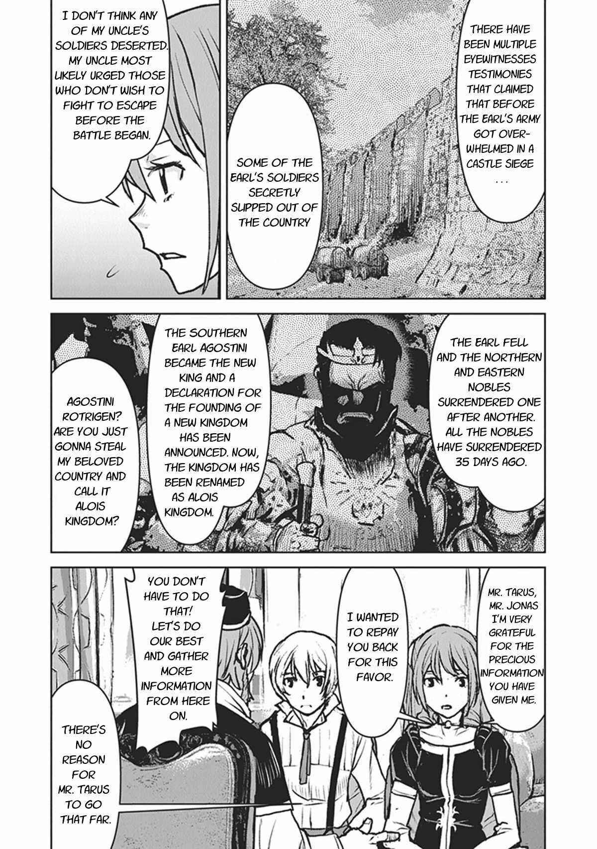 Page 10 Chapter 13 Kouchuugun Shikan Boukensha ni Naru