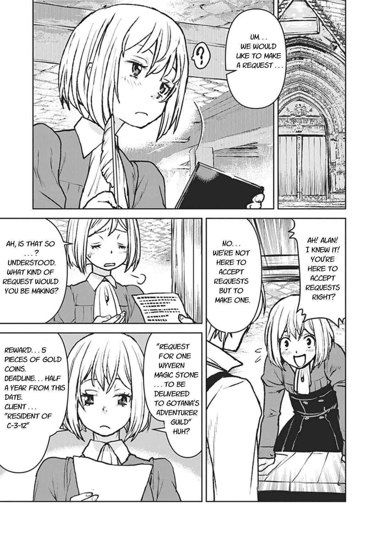 Page 17 Chapter 13 Kouchuugun Shikan Boukensha ni Naru