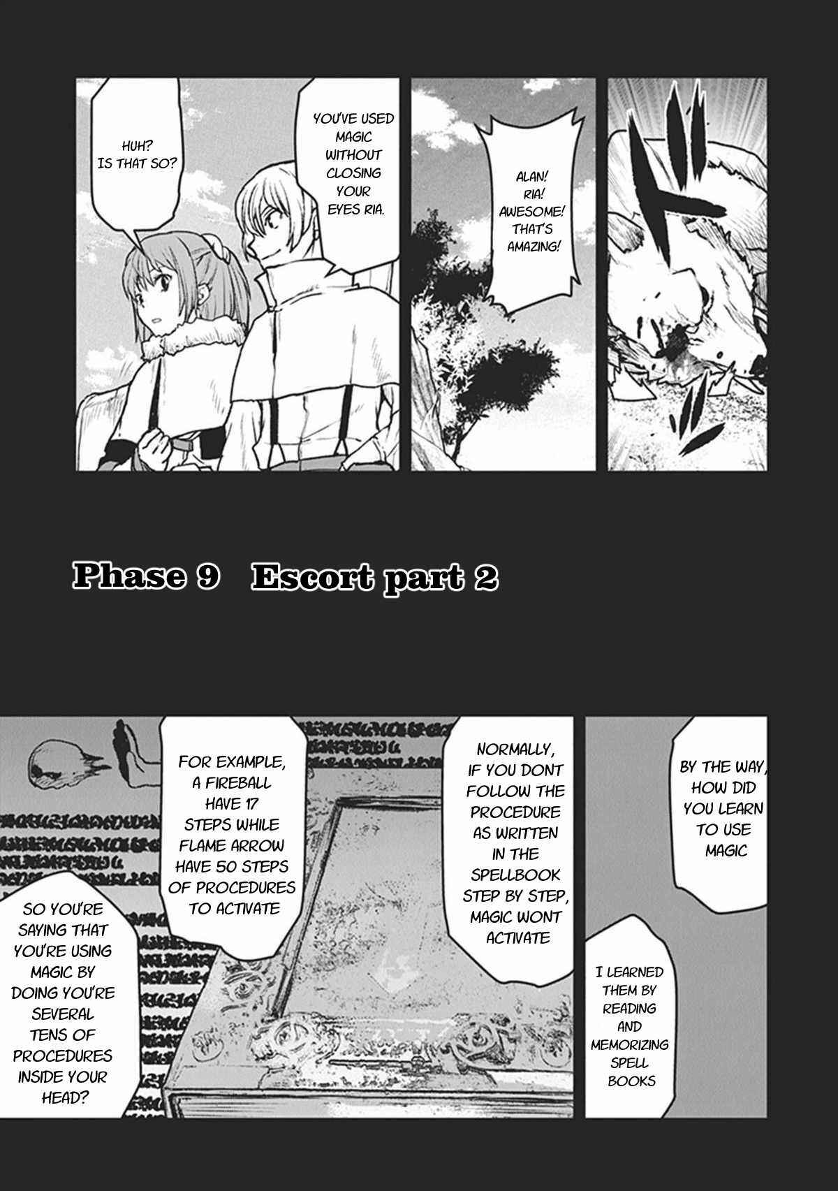 Page 1 Chapter 9 Kouchuugun Shikan Boukensha ni Naru