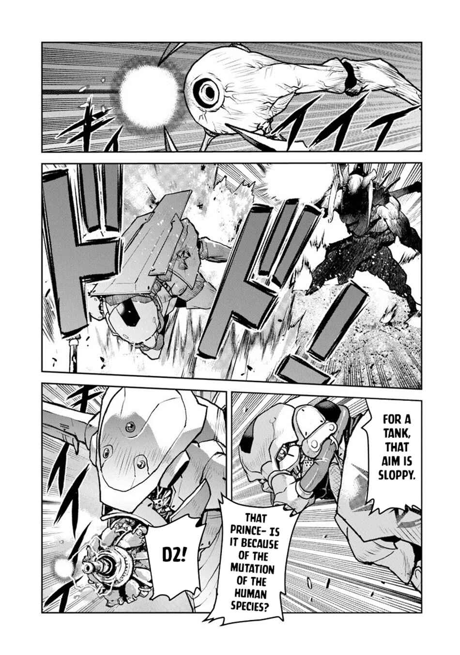 Page 4 Chapter 59 Kouchuugun Shikan Boukensha ni Naru