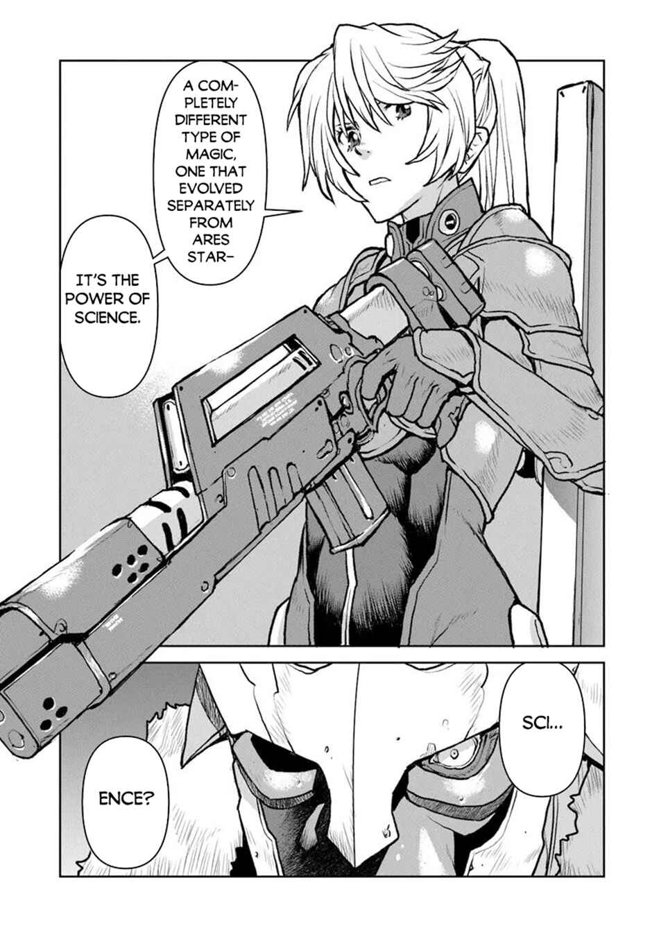 Page 10 Chapter 52.2 Kouchuugun Shikan Boukensha ni Naru