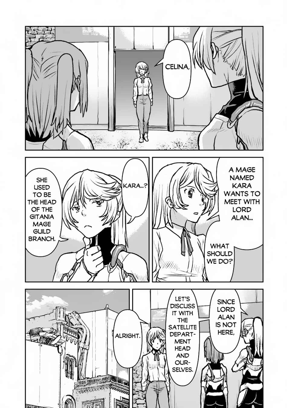 Page 10 Chapter 49.1 Kouchuugun Shikan Boukensha ni Naru