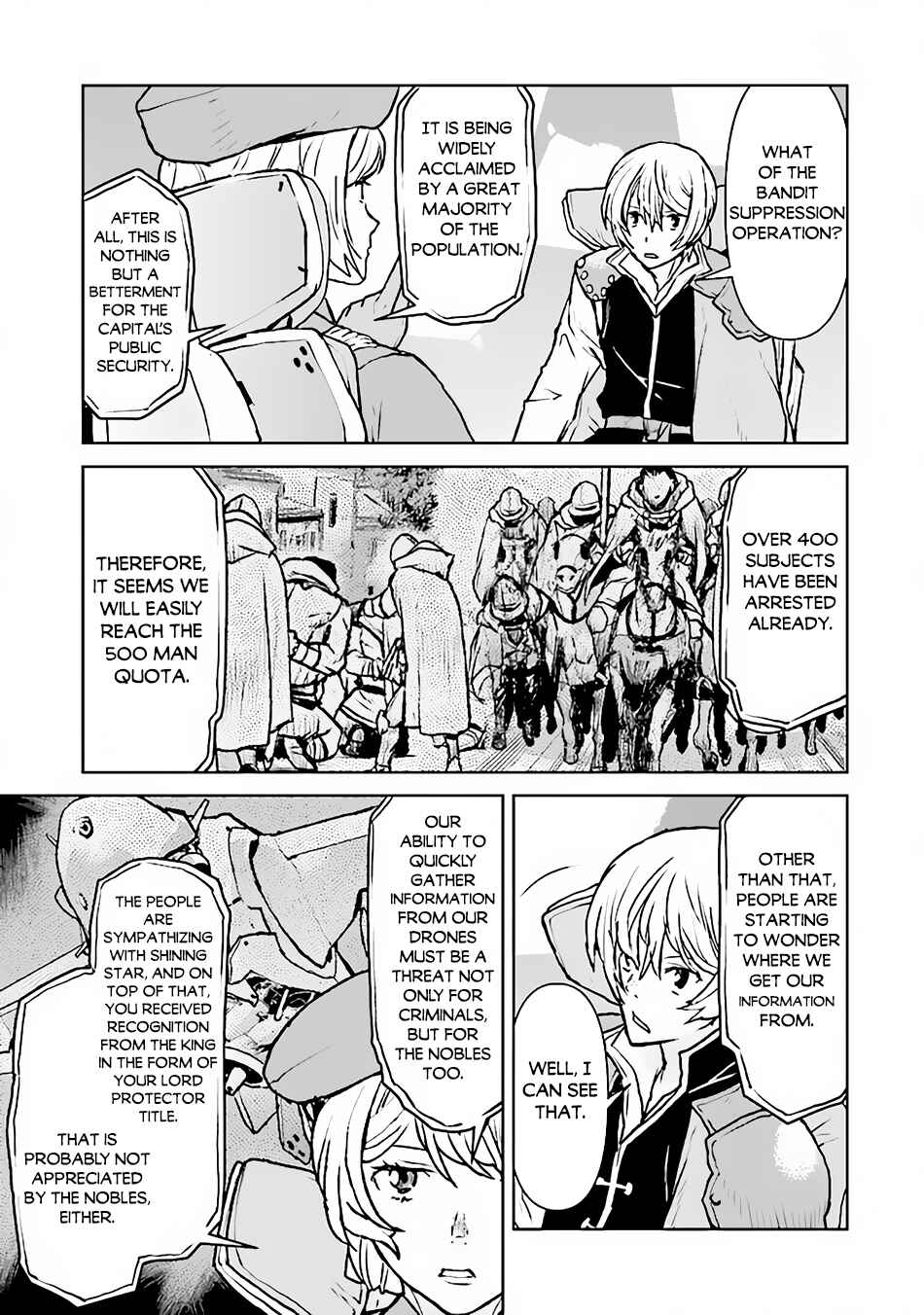 Page 8 Chapter 44 Kouchuugun Shikan Boukensha ni Naru