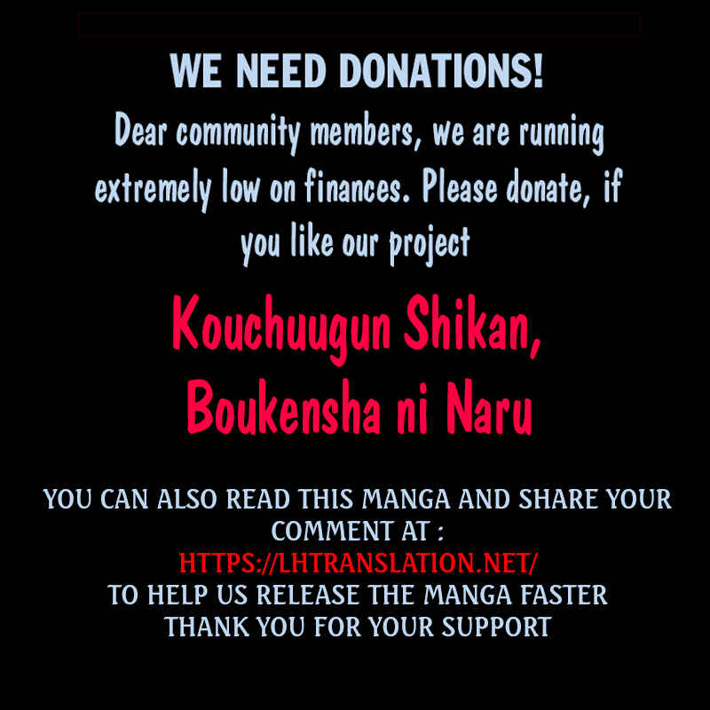 Page 32 Chapter 36 Kouchuugun Shikan Boukensha ni Naru