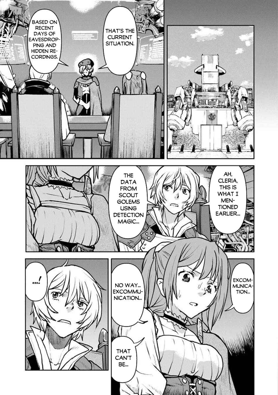 Page 10 Chapter 56 Kouchuugun Shikan Boukensha ni Naru