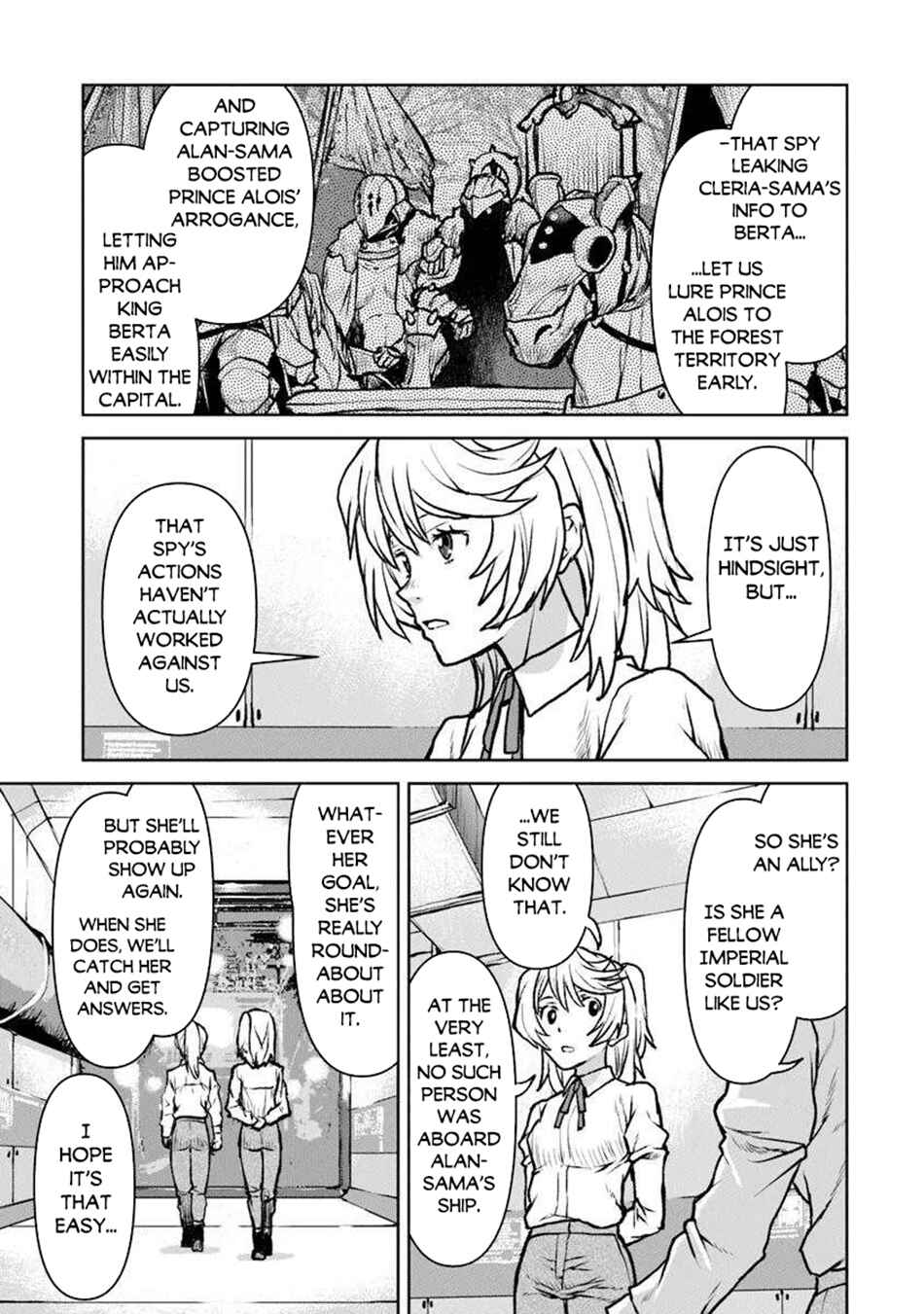 Page 18 Chapter 56 Kouchuugun Shikan Boukensha ni Naru