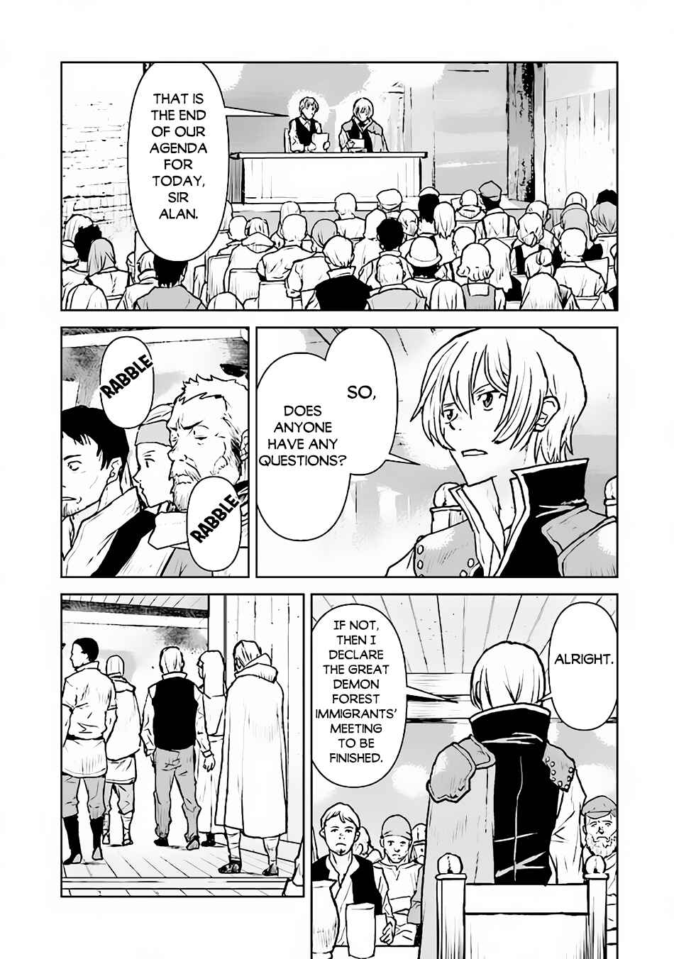 Page 12 Chapter 45 Kouchuugun Shikan Boukensha ni Naru