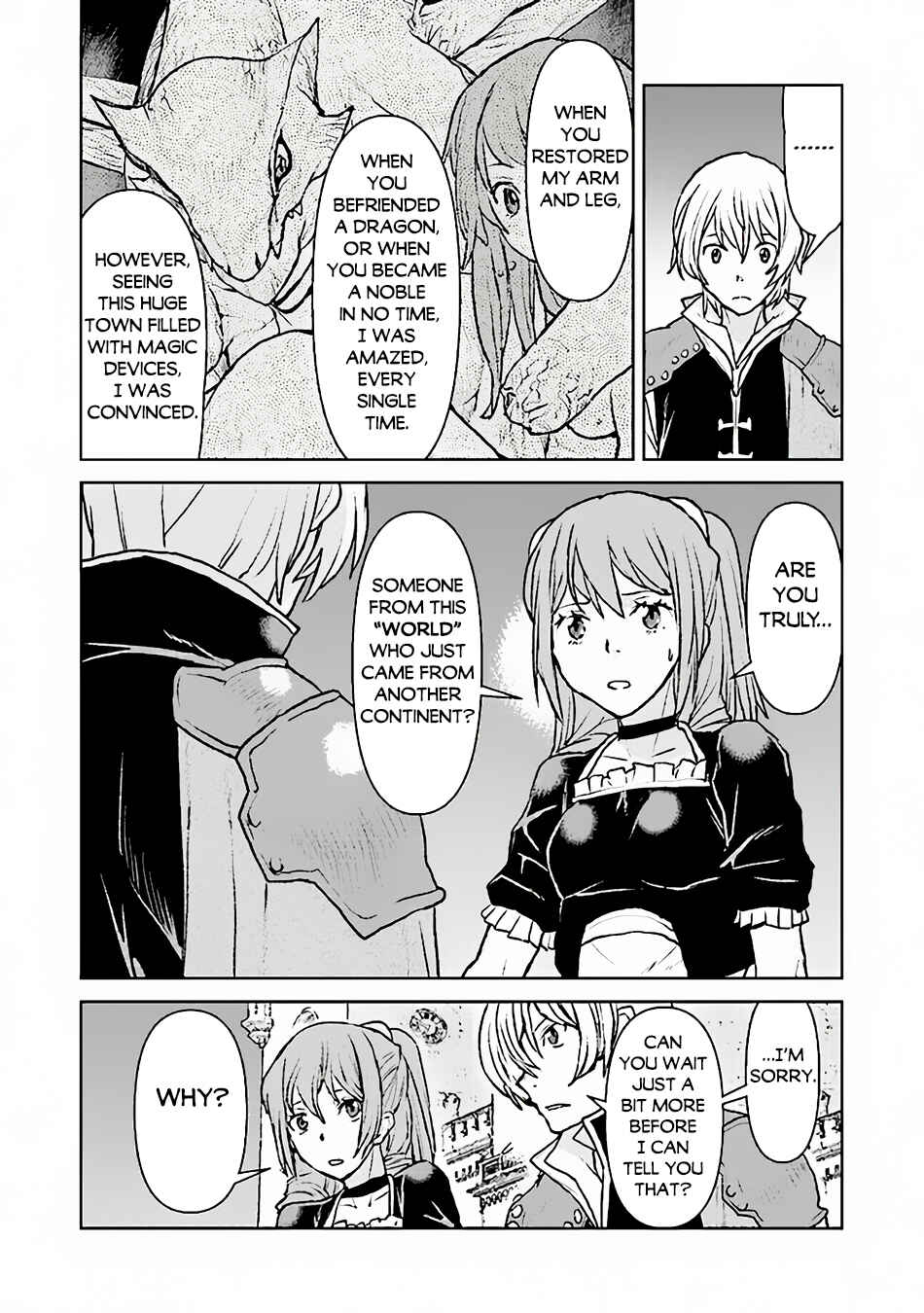 Page 9 Chapter 47 Kouchuugun Shikan Boukensha ni Naru