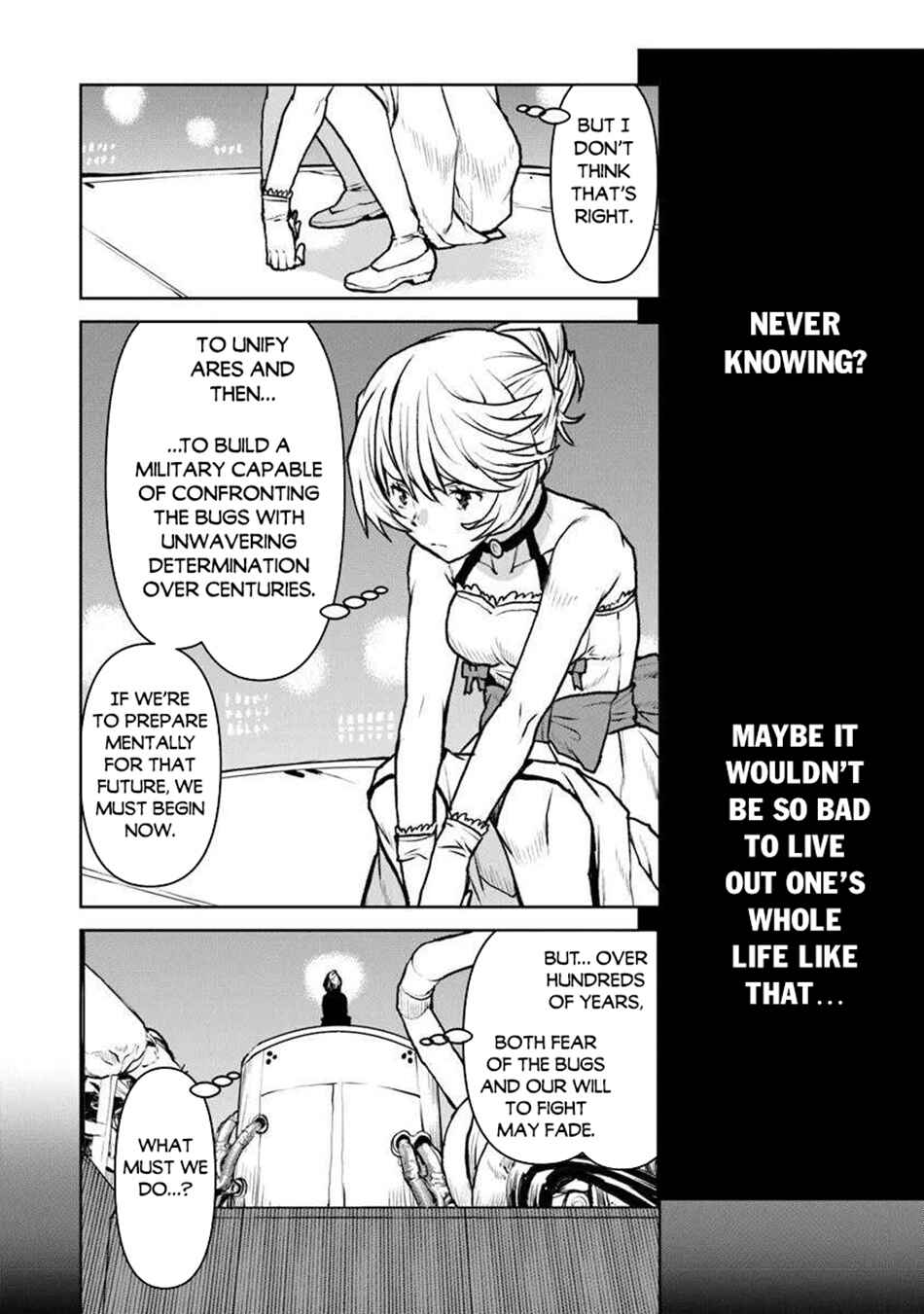 Page 13 Chapter 55.1 Kouchuugun Shikan Boukensha ni Naru