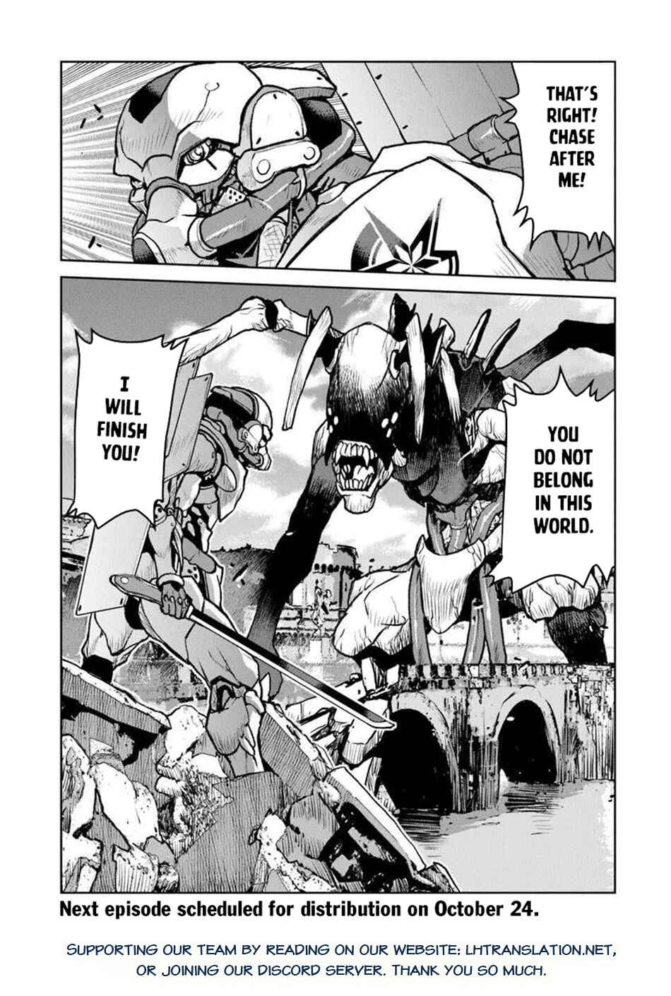 Page 28 Chapter 58 Kouchuugun Shikan Boukensha ni Naru