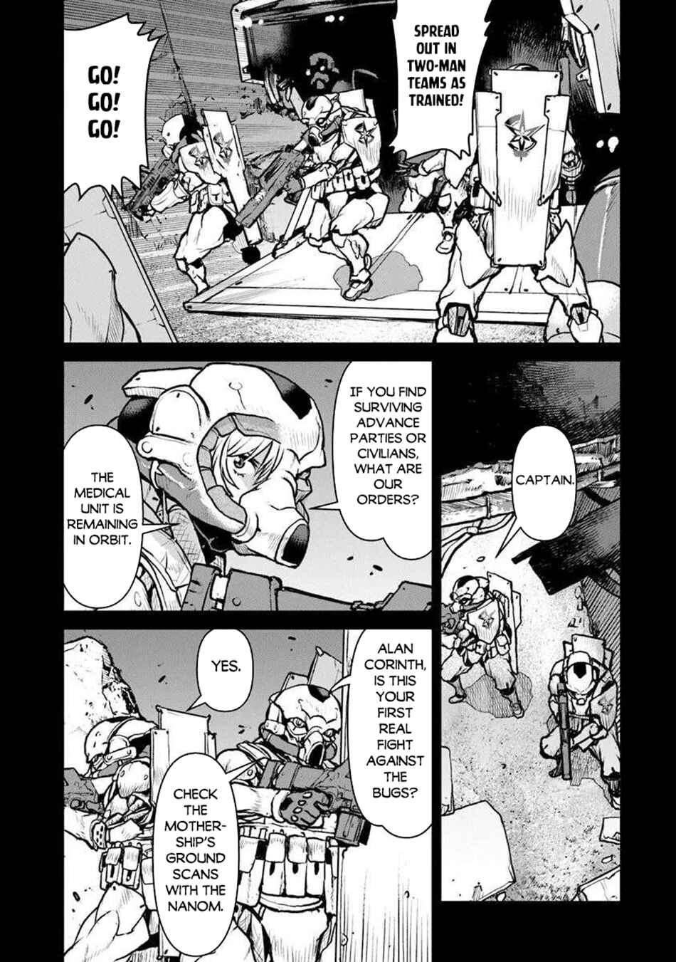 Page 4 Chapter 58 Kouchuugun Shikan Boukensha ni Naru