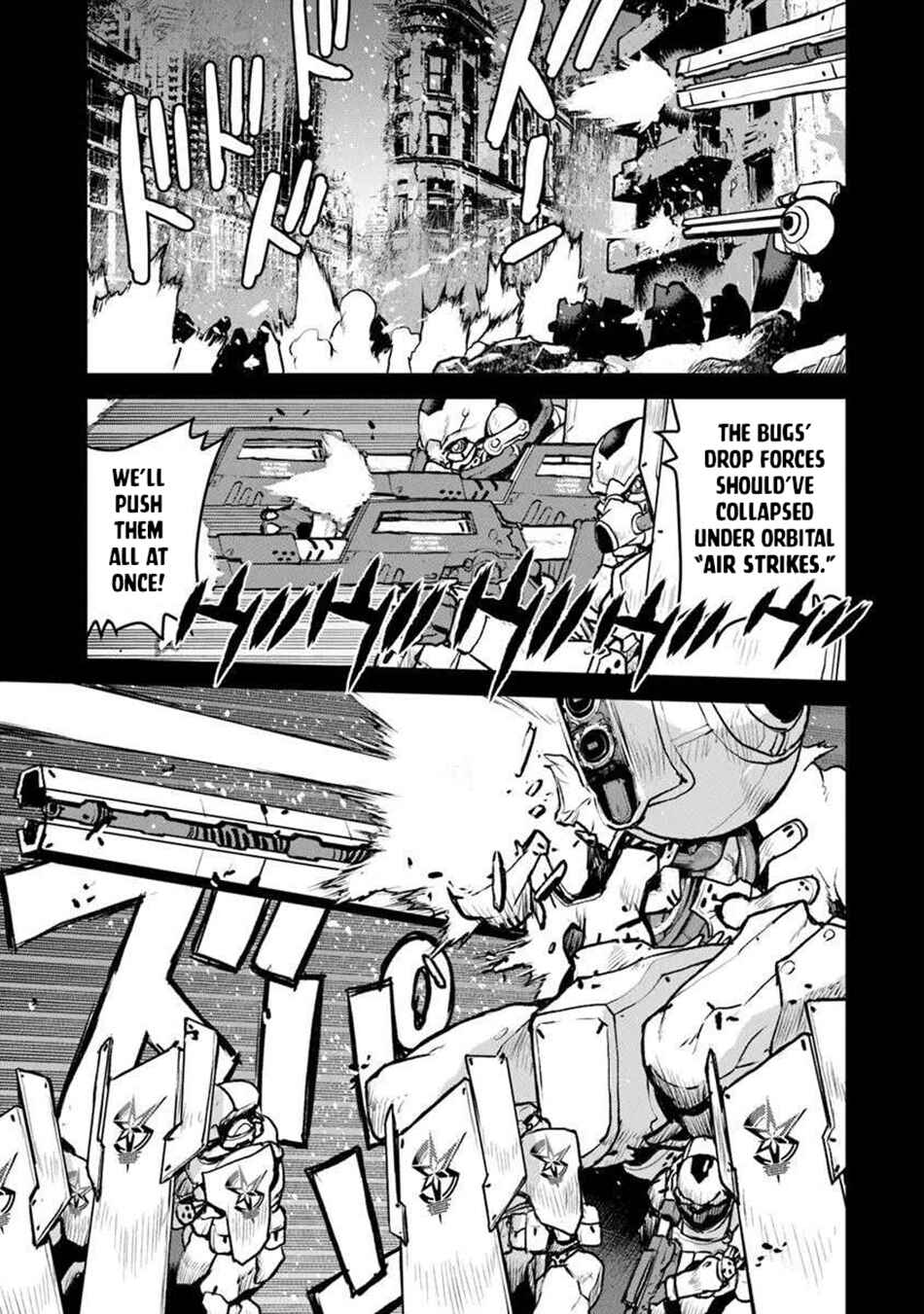Page 6 Chapter 58 Kouchuugun Shikan Boukensha ni Naru