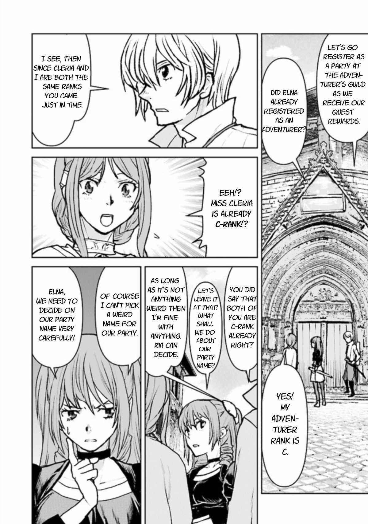 Page 16 Chapter 14 Kouchuugun Shikan Boukensha ni Naru