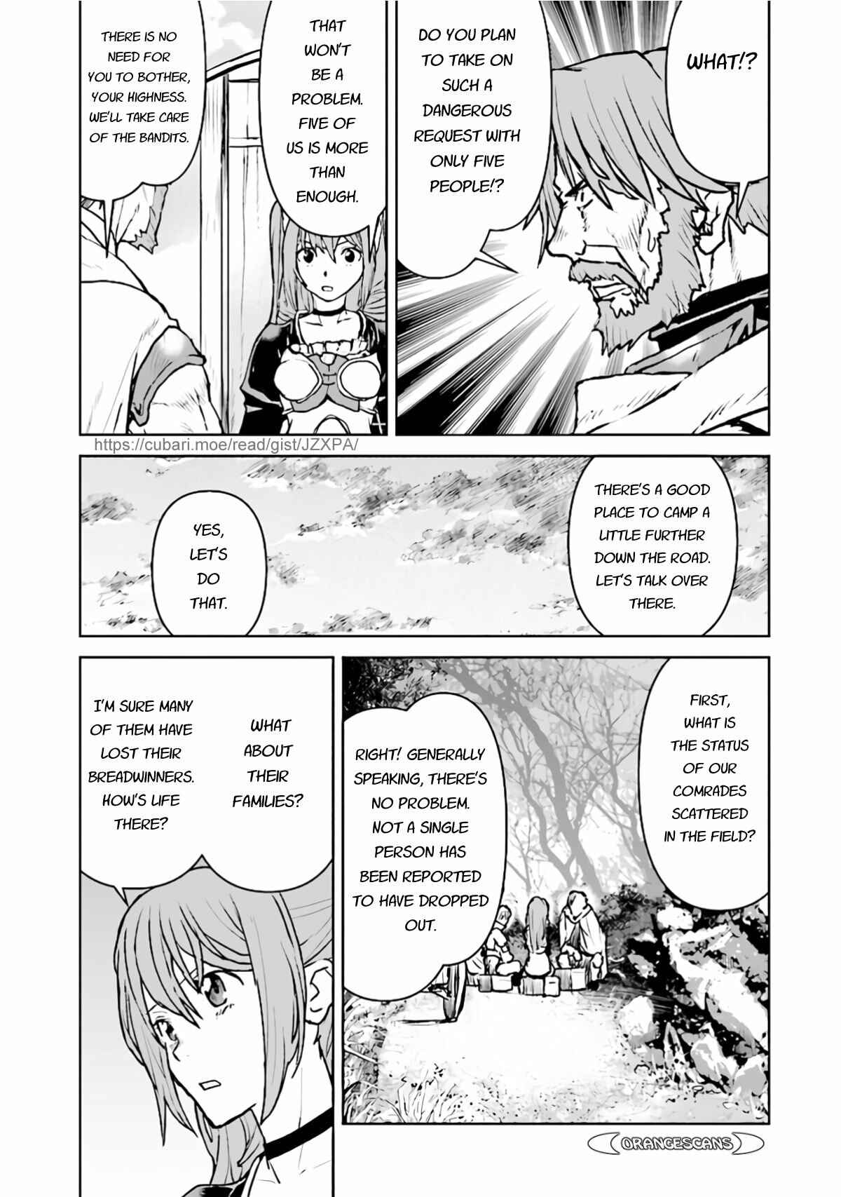 Page 13 Chapter 29 Kouchuugun Shikan Boukensha ni Naru