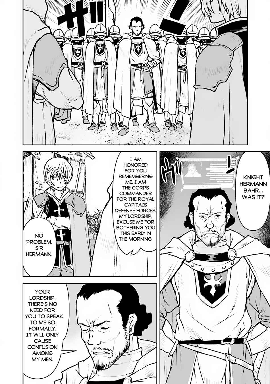Page 9 Chapter 42 Kouchuugun Shikan Boukensha ni Naru