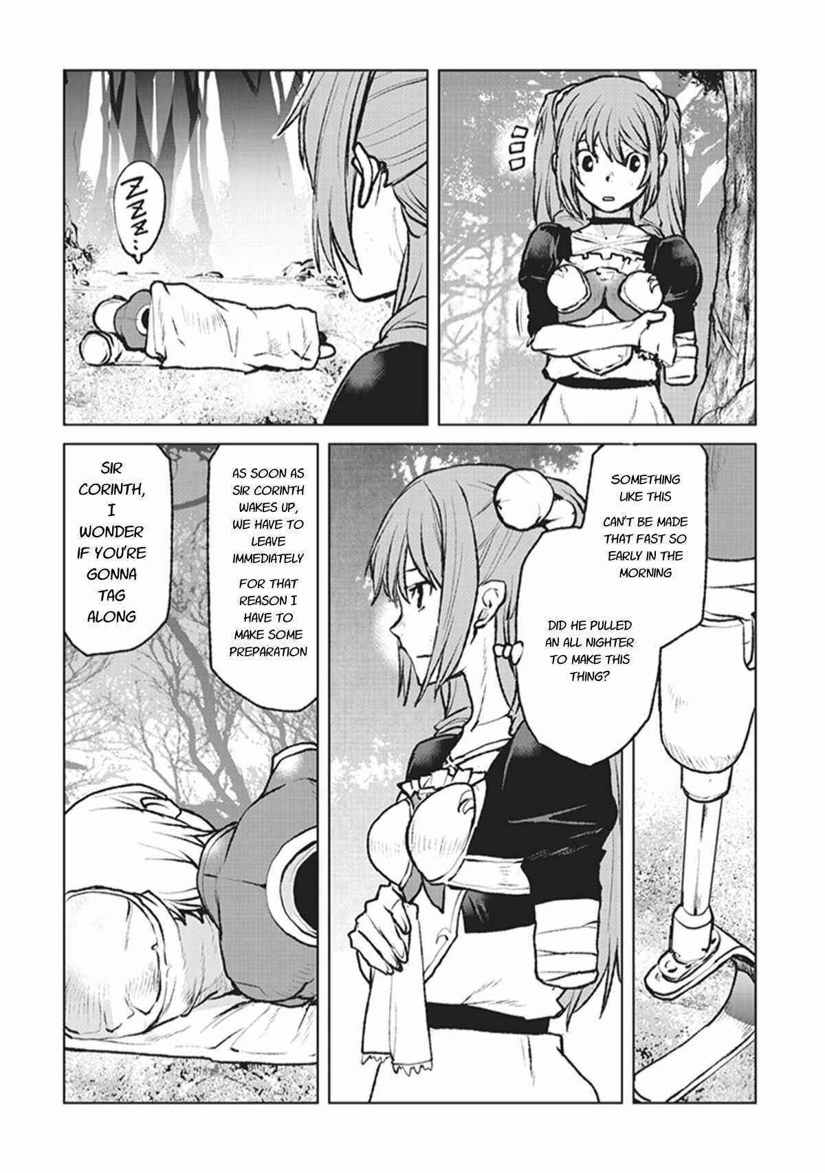 Page 13 Chapter 3 Kouchuugun Shikan Boukensha ni Naru