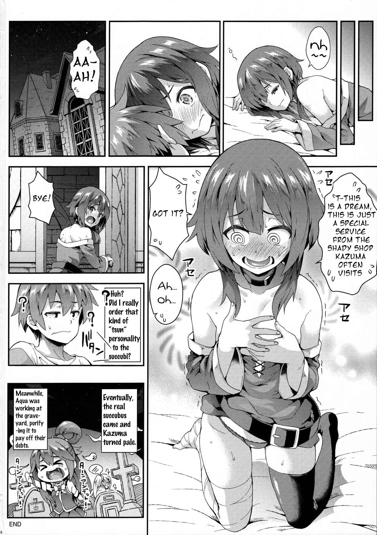 Page 17 Chapter Unknown_a993 Kono Subarashii Sekai ni Shukufuku wo! - Kono Yuetsu ni Hitarisou Nandesu ga! (Doujinshi)