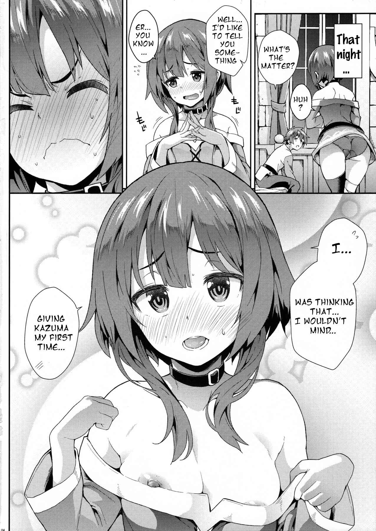 Page 3 Chapter Unknown_a993 Kono Subarashii Sekai ni Shukufuku wo! - Kono Yuetsu ni Hitarisou Nandesu ga! (Doujinshi)