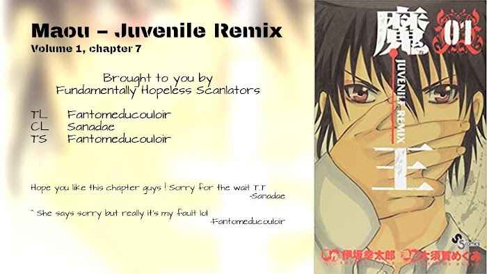 Page 19 Chapter 7 Maou - Juvenile Remix