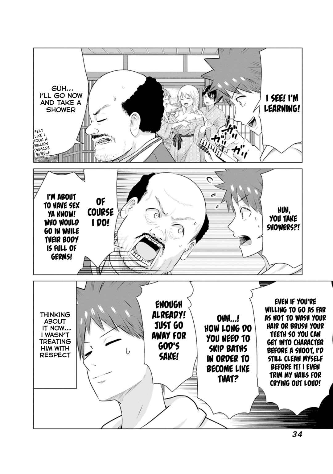 Page 4 Chapter 34 Isekai Pornstar ~Shiru Danyuu ga Isekai Tensei Shite Ero Chishiki Furu Katsuyo de Musou Danyuu ni Naru Hanashi~