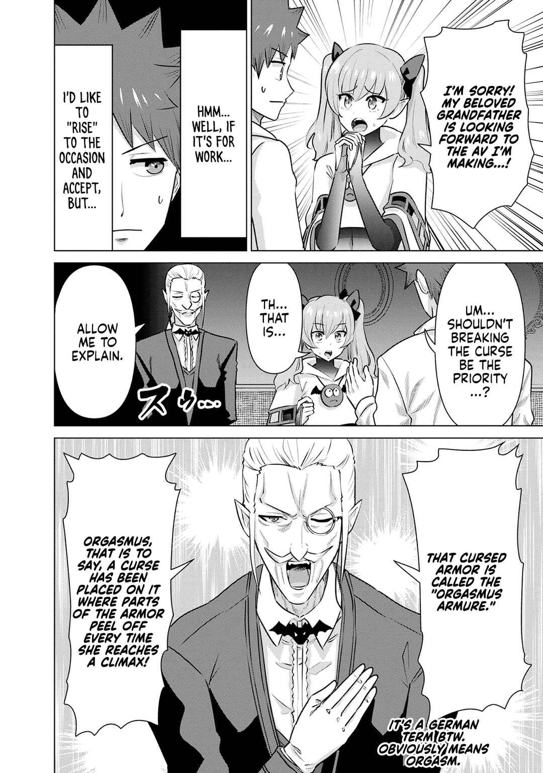 Page 12 Chapter 51 Isekai Pornstar ~Shiru Danyuu ga Isekai Tensei Shite Ero Chishiki Furu Katsuyo de Musou Danyuu ni Naru Hanashi~