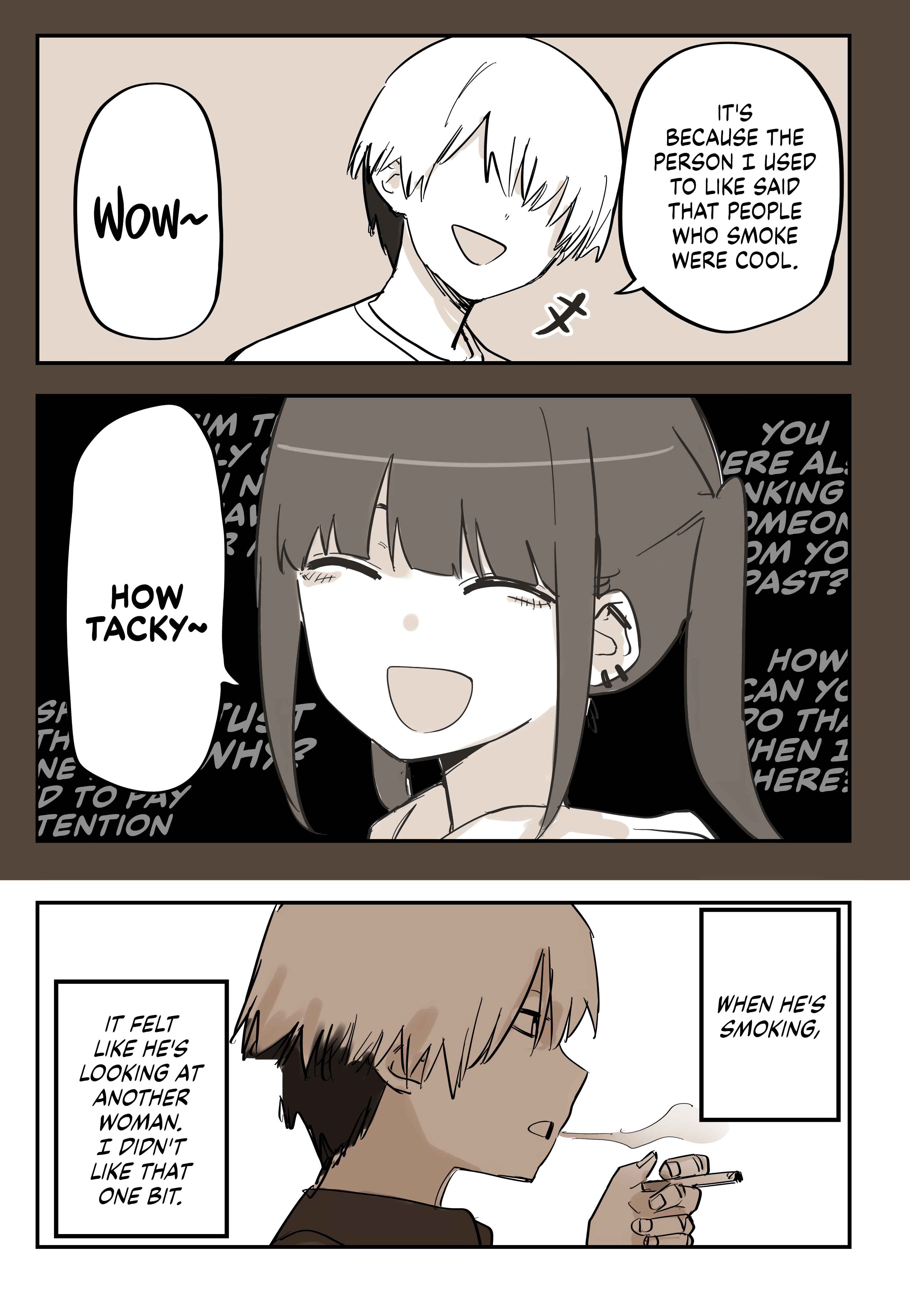 Page 3 Chapter Unknown_34e0 Dakara Watashi wa Tabako ga Kirai