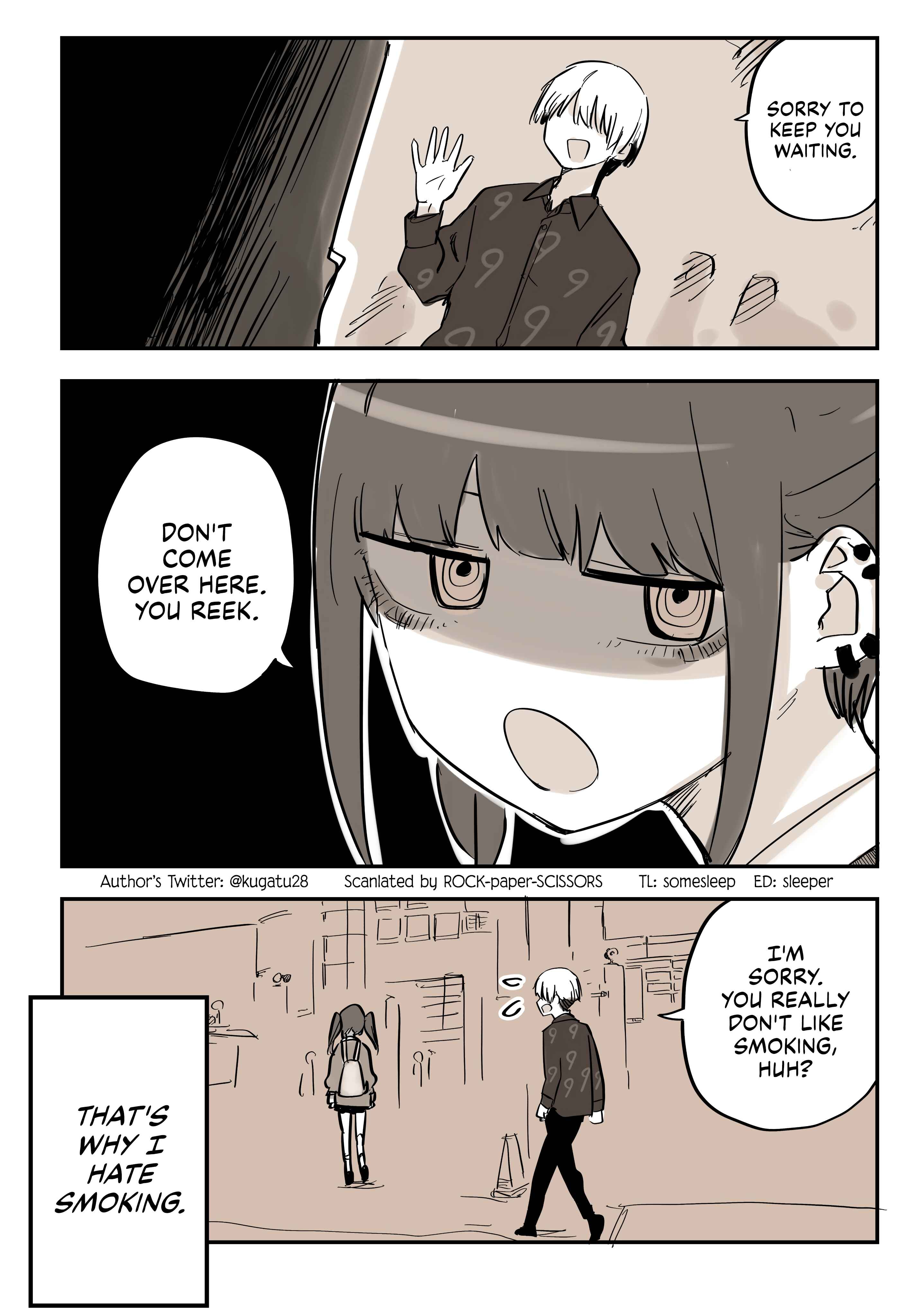 Page 4 Chapter Unknown_34e0 Dakara Watashi wa Tabako ga Kirai