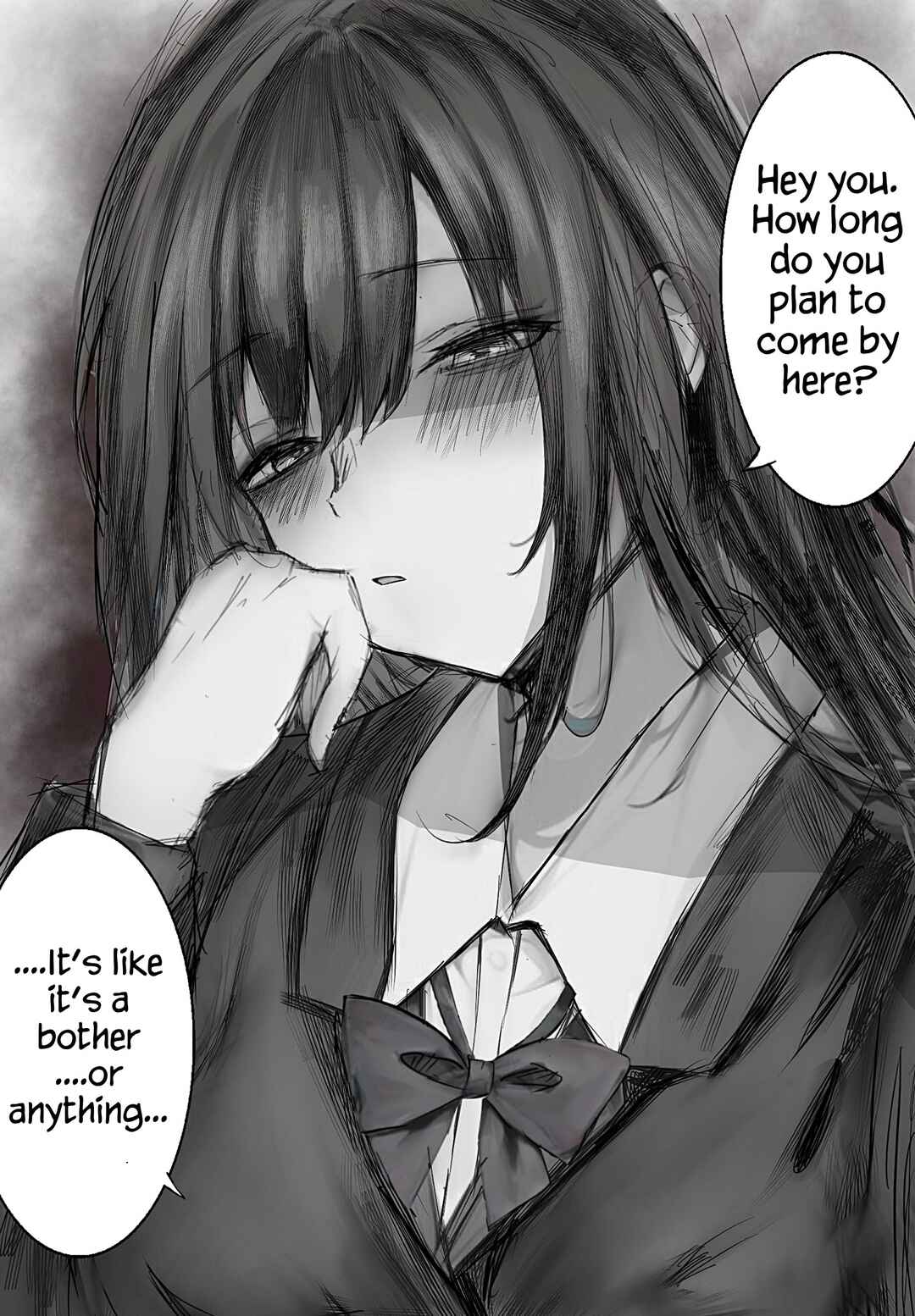 Page 1 Chapter 9 The Perfect Student Council President Was Throwing Up in The Classroom
