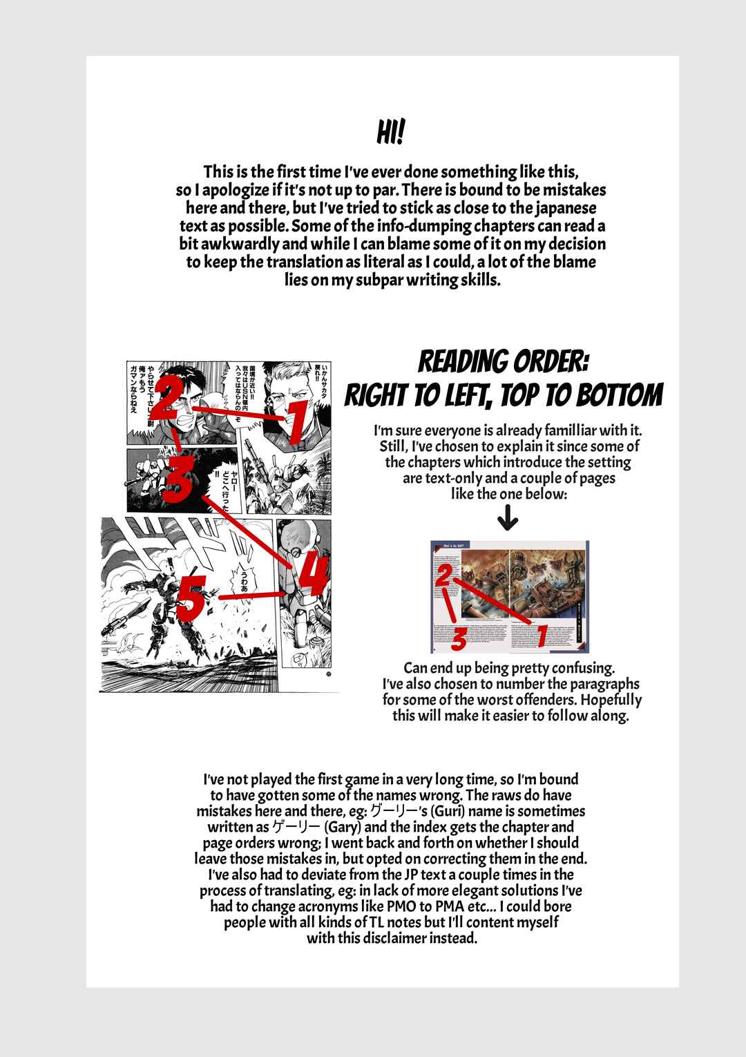 Page 5 Chapter 1 Front Mission