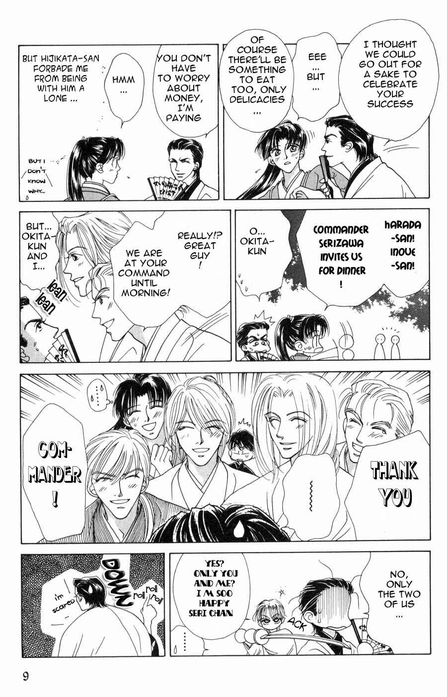 Page 10 Chapter 1 Bakumatsu Seishun Hanafubuki