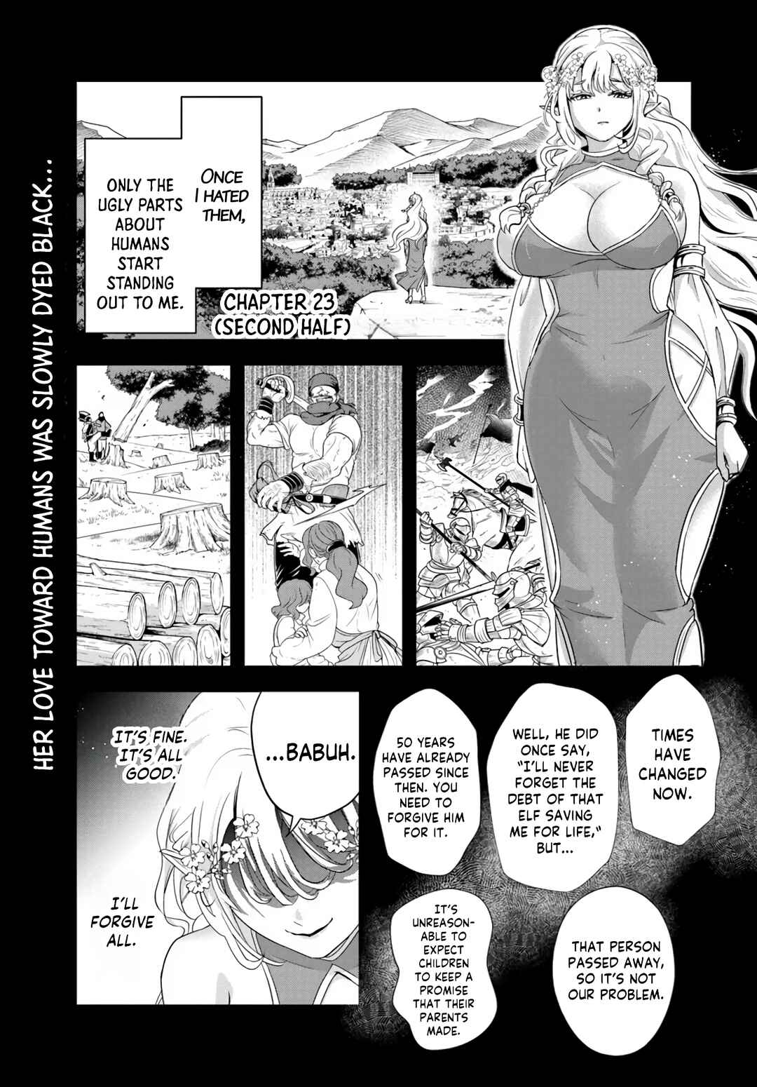 Page 1 Chapter 23.2 Sono Akuyaku Kizoku, Mama Heroine ga Suki Sugiru ~Shinshi na Doryoku de Saikyou to Nari Fuguu na Oshi Chara Tasukemakuru~